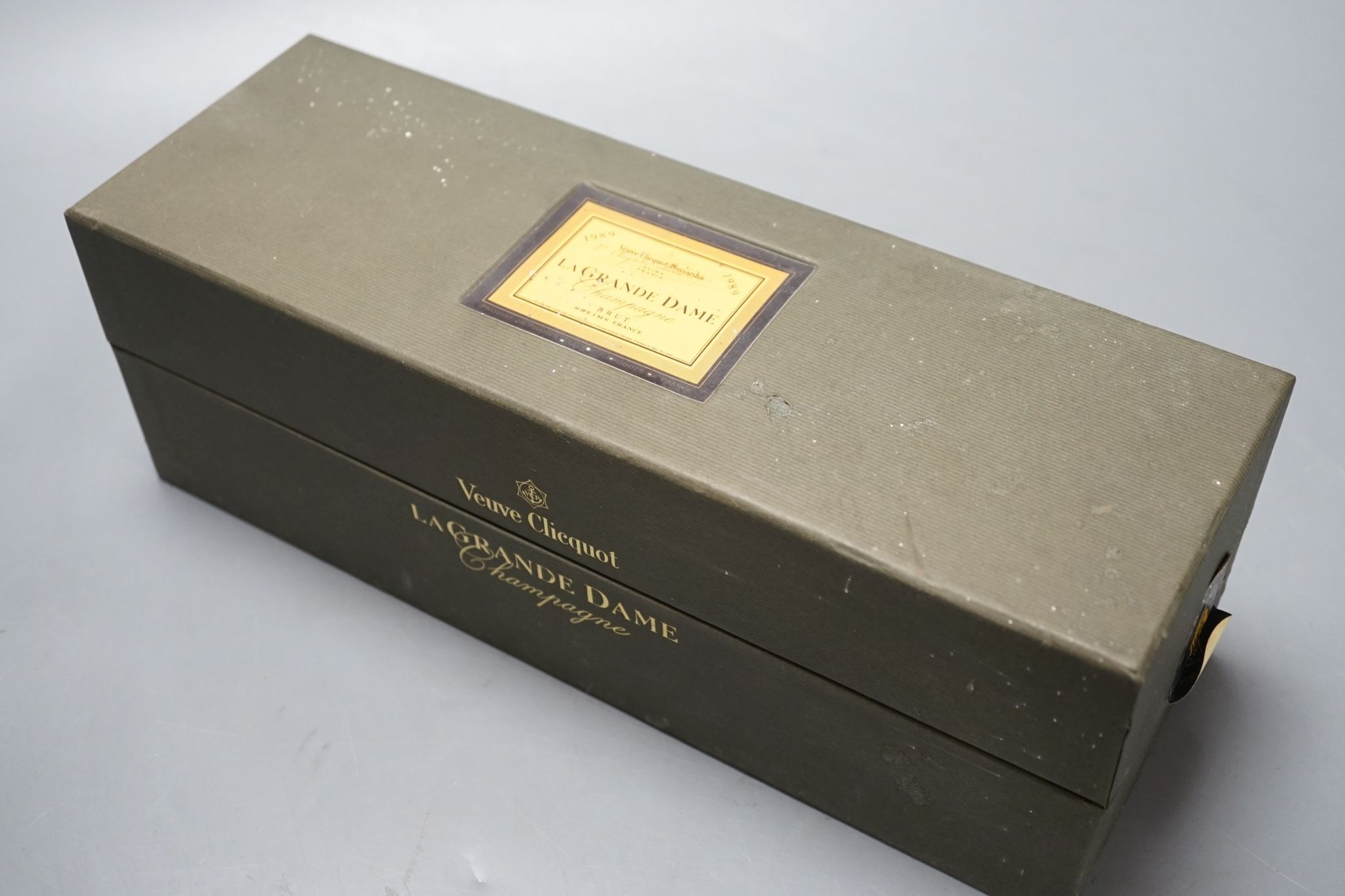 Champagne, Veuve Cliquot, La Grande Dame, one boxed bottle